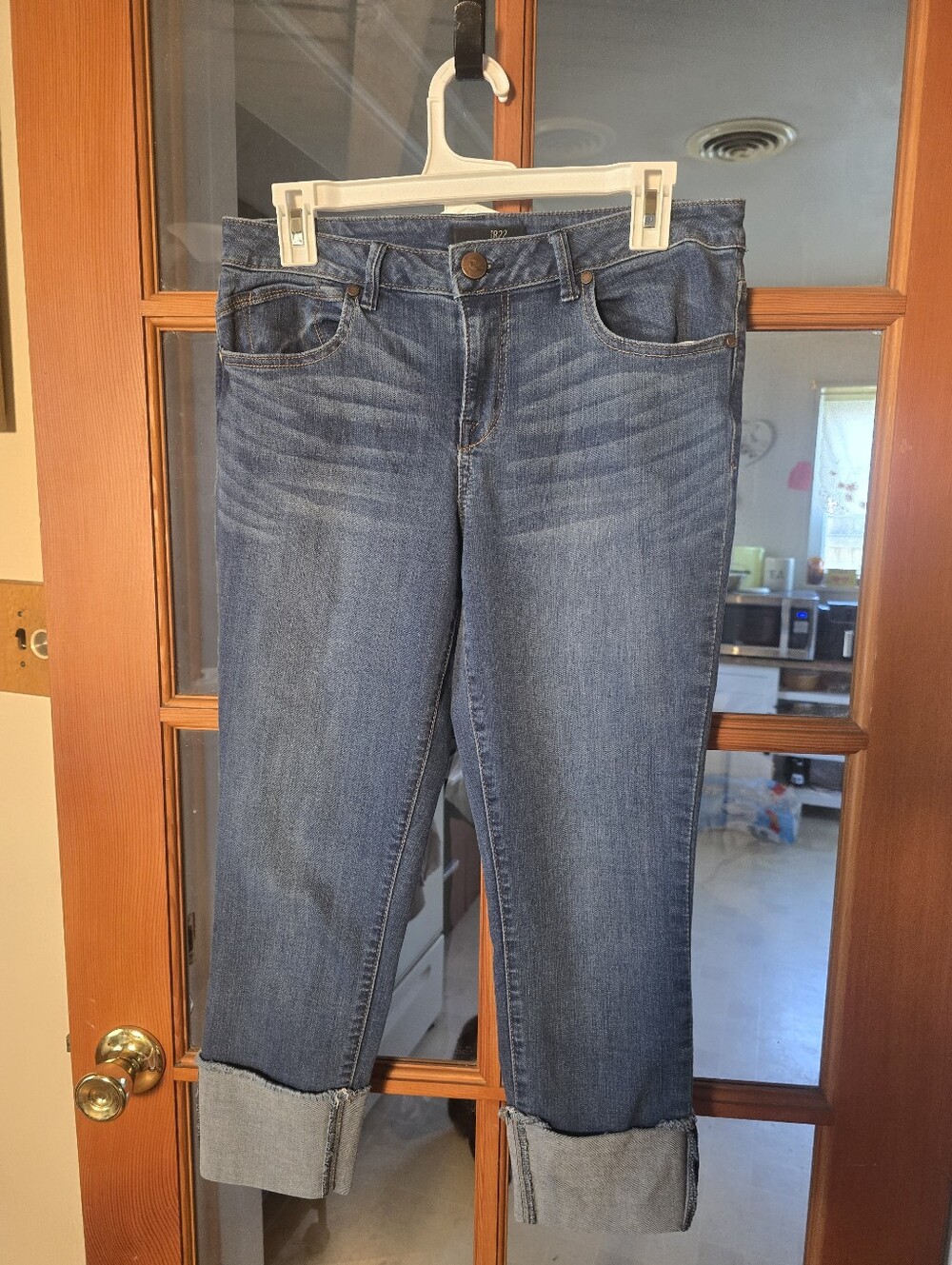 1822 Denim Taylor Cropped Jeans Size 10